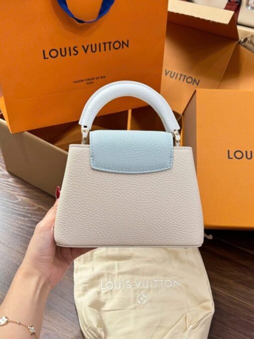 Louis Vuitton LV Capucines Mini Women’s Handbag Super Quality Cowhide 21cm - Image 5