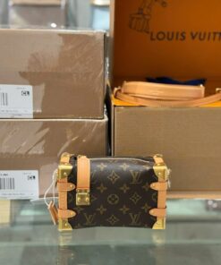 Louis Vuitton LV Side Trunk Tracking Replica Handbag 11 Monogram Pattern 18cm