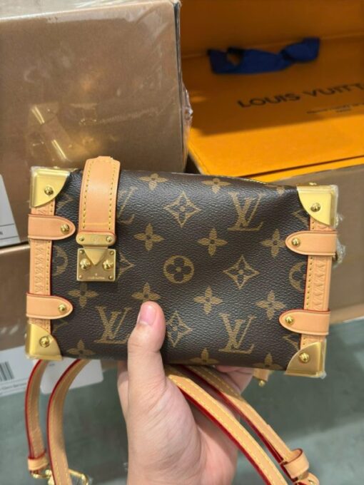 Louis Vuitton LV Side Trunk Tracking Replica Handbag 11 Monogram Pattern 18cm - Image 3