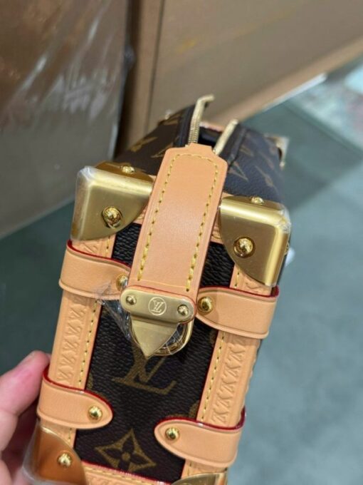 Louis Vuitton LV Side Trunk Tracking Replica Handbag 11 Monogram Pattern 18cm - Image 6