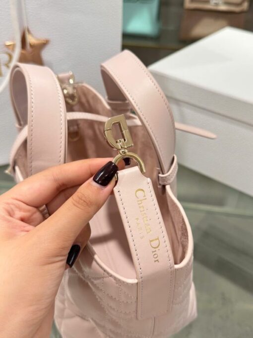 Dior Hobo Super Premium Women’s Handbag Light Pink 28.5x19x21.5cm - Image 10