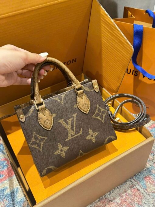 Louis Vuitton LV Onthego Women’s Handbag Monogram Pattern Super Quality 18cm - Image 2