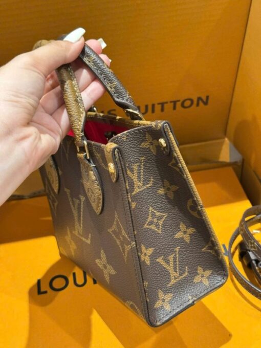 Louis Vuitton LV Onthego Women’s Handbag Monogram Pattern Super Quality 18cm - Image 7