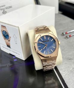 Alternative view of Audemars Piguet 15500 Replica 11 Watch Blue Dial APS Factory 41mm