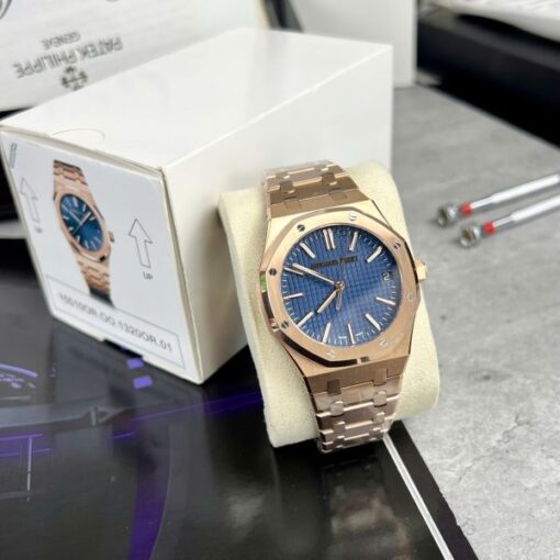 Audemars Piguet 15500 Replica 11 Watch Blue Dial APS Factory 41mm - Image 2