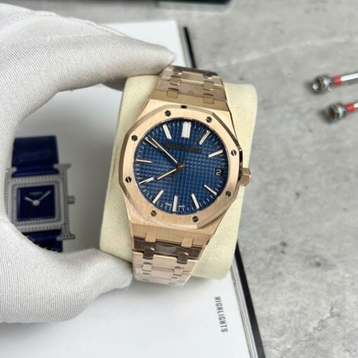 Audemars Piguet 15500 Replica 11 Watch Blue Dial APS Factory 41mm - Image 3