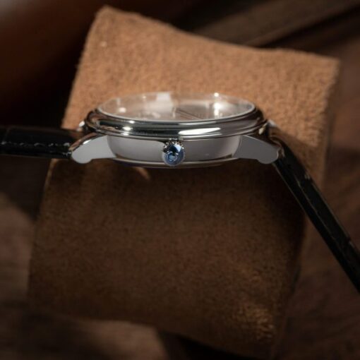 Omega De Ville Prestige Power Reserve Replica 11 Watches White Dial Leather Strap 39.5mm - Image 7