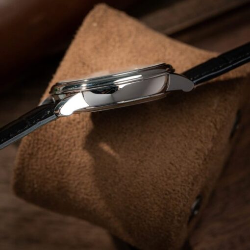 Omega De Ville Prestige Power Reserve Replica 11 Watches White Dial Leather Strap 39.5mm - Image 9