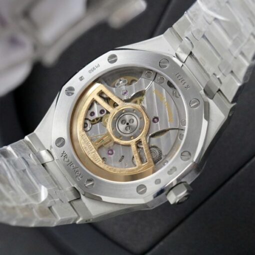 Audemars Piguet Royal Oak 15500ST Frosted Gold Replica Watch Dial Blue 41mm - Image 9