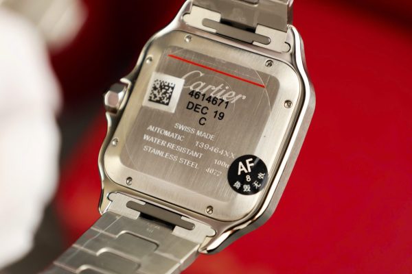 Cartier Santos Replica 11 Watch Gray Dial AF Factory 39.8mm - Image 12