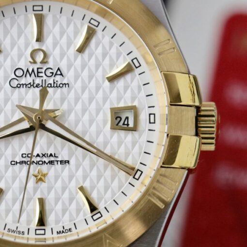 Omega Constellation Co-Axial Fake Watch Metal Wire 38mm - Image 6