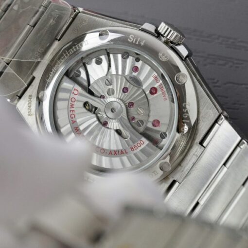 Omega Constellation Co-Axial Clone Watch White Dial 38mm - Image 9