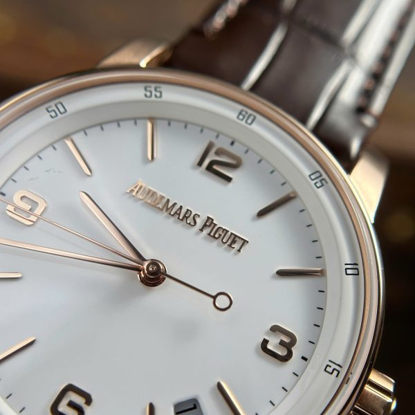 Audemars Piguet Replica Watch Code 11.59 Selfwinding 15210OR White Dial APS Factory 41mm - Image 8