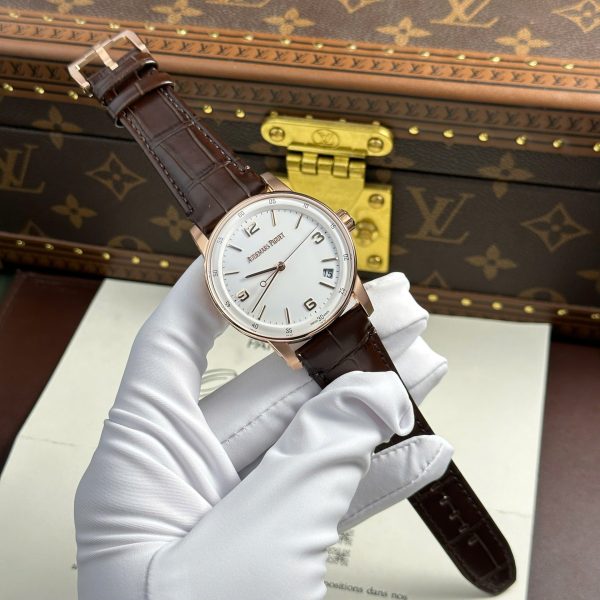 Audemars Piguet Replica Watch Code 11.59 Selfwinding 15210OR White Dial APS Factory 41mm - Image 3