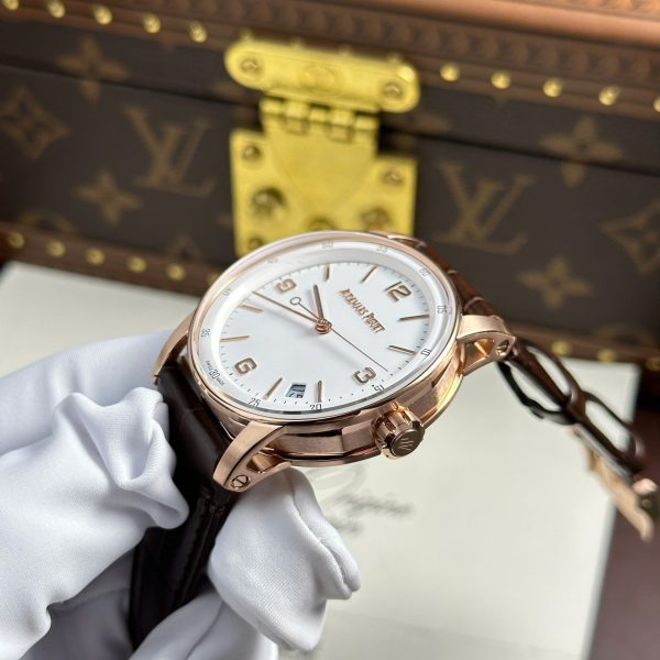 Audemars Piguet Replica Watch Code 11.59 Selfwinding 15210OR White Dial APS Factory 41mm - Image 6