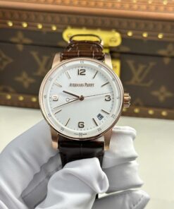Audemars Piguet Replica Watch Code 11.59 Selfwinding 15210OR White Dial APS Factory 41mm