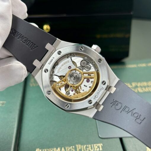 Audemars Piguet Royal Oak 15500 Replica Watch Dial Black Rubber Strap APS Factory 41mm - Image 12