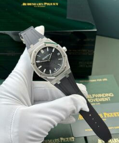 Audemars Piguet Royal Oak 15500 Replica Watch Dial Black Rubber Strap APS Factory 41mm