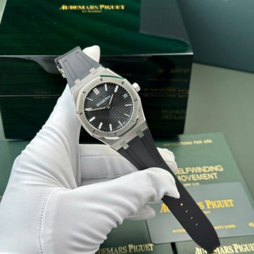 Audemars Piguet Royal Oak 15500 Replica Watch Dial Black Rubber Strap APS Factory 41mm - Image 2