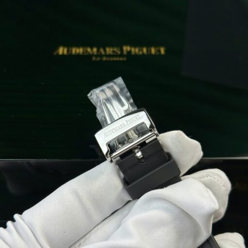 Audemars Piguet Royal Oak 15500 Replica Watch Dial Black Rubber Strap APS Factory 41mm - Image 15