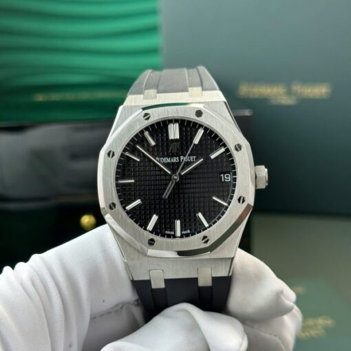 Audemars Piguet Royal Oak 15500 Replica Watch Dial Black Rubber Strap APS Factory 41mm - Image 3