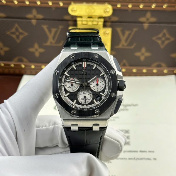 Audemars Piguet Royal Oak Offshore Chronograph 26420 Replica Watch Black Dial APP Factory 43mm - Image 3