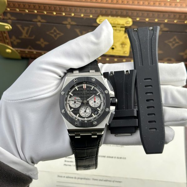 Audemars Piguet Royal Oak Offshore Chronograph 26420 Replica Watch Black Dial APP Factory 43mm - Image 2