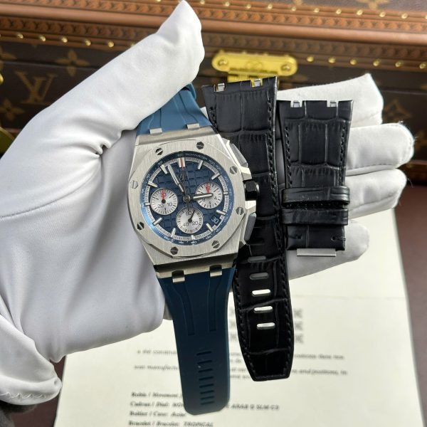 Audemars Piguet Royal Oak Offshore Chronograph 26420 Replica Watch Blue Dial APP Factory 43mm - Image 2