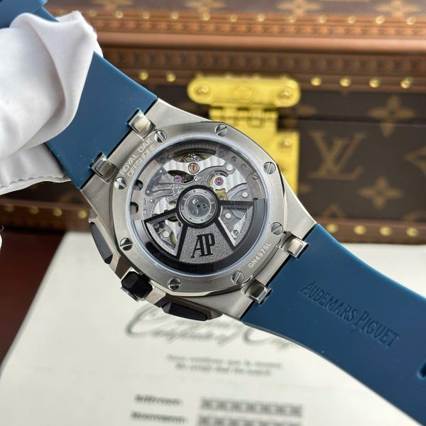 Audemars Piguet Royal Oak Offshore Chronograph 26420 Replica Watch Blue Dial APP Factory 43mm - Image 11