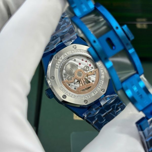 Audemars Piguet Royal Oak Perpetual Calendar 26579CS Replica Watch Blue BBR Factory 41mm - Image 11