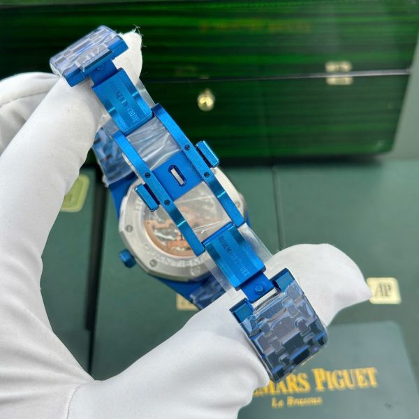 Audemars Piguet Royal Oak Perpetual Calendar 26579CS Replica Watch Blue BBR Factory 41mm - Image 13