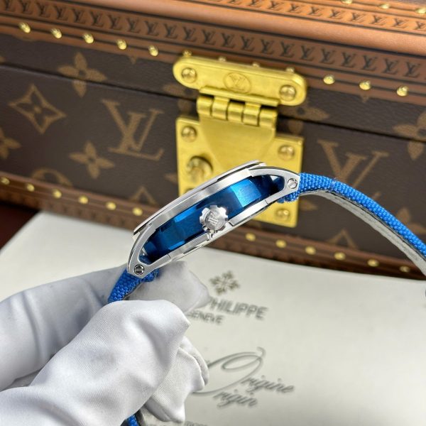 Audemars Piguet 26600 Tourbillon Openworked Best Replica Watch Blue 41mm - Image 9