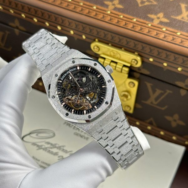 Audemars Piguet Royal Oak Frosted 15407 Replica 11 Watch Skeleton Dial THB Factory 41mm - Image 3