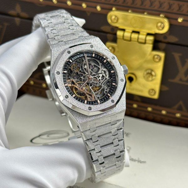 Audemars Piguet Royal Oak Frosted 15407 Replica 11 Watch Skeleton Dial THB Factory 41mm - Image 5