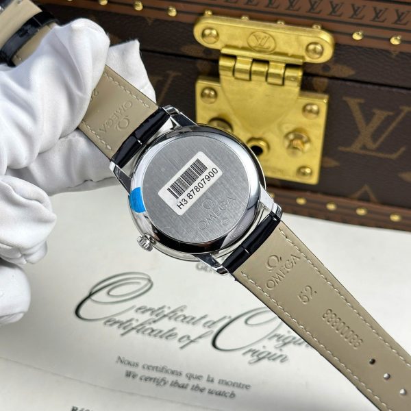 Omega Replica Watch De Ville Prestige Power Reserve Black Dial 39.5mm - Image 10