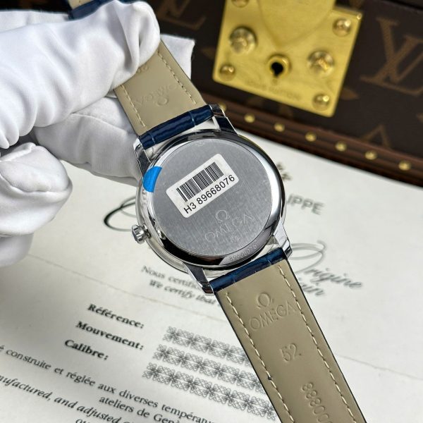 Omega Replica Watch De Ville Prestige Power Reserve White Dial 39.5mm - Image 10