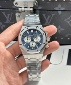 Alternative view of Audemars Piguet Copies Watches Royal Oak 26331 Chronograph Dial Blue 41mm