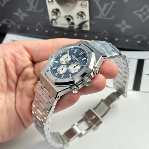 Audemars Piguet Copies Watches Royal Oak 26331 Chronograph Dial Blue 41mm - Image 9