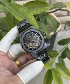 Alternative view of Audemars Piguet Royal Oak 15416CE Replica Watches Dial Skeleton THB Factory 41mm