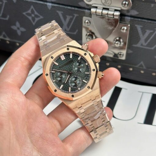 Audemars Piguet Copies Watch Royal Oak 26240 Dial Green APS Factory 41mm - Image 4