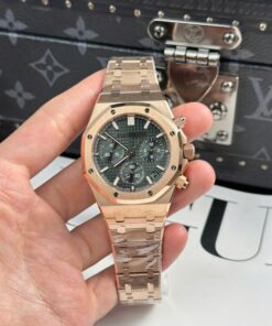 Alternative view of Audemars Piguet Copies Watch Royal Oak 26240 Dial Green APS Factory 41mm
