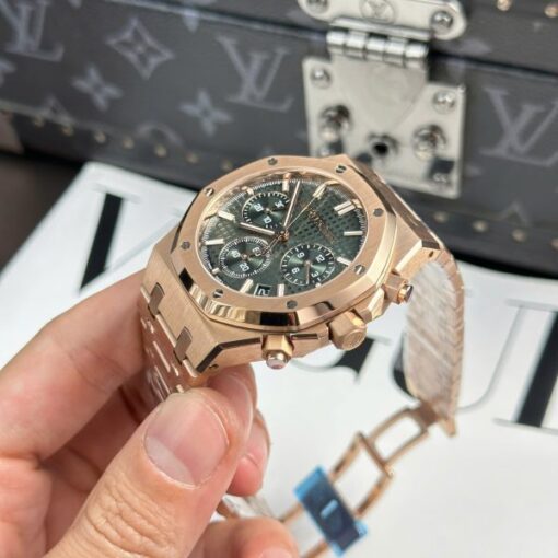 Audemars Piguet Copies Watch Royal Oak 26240 Dial Green APS Factory 41mm - Image 9