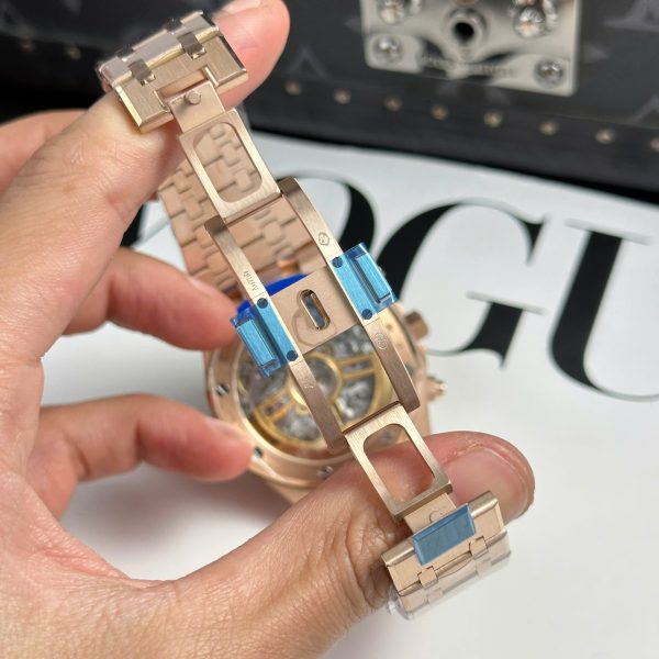 Audemars Piguet Royal Oak 26240 Rose Gold Replica Watch Dial Blue APS Factory 41mm - Image 11