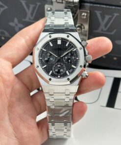 Alternative view of Audemars Piguet Royal Oak 26240ST Replica Watch Gray Dial APS Factory 41mm