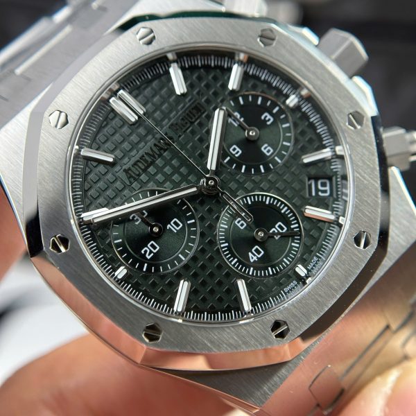 Audemars Piguet Royal Oak 26240ST Best Replica Watch Green Dial APS Factory 41mm - Image 6