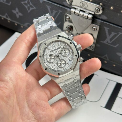 Audemars Piguet Royal Oak 26240ST Best Replica Watches White Dial APS Factory 41mm