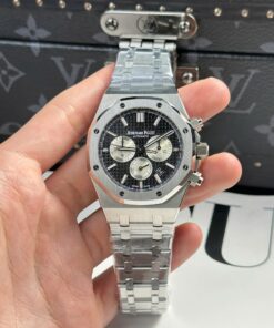 Audemars Piguet Replica Watch Royal Oak 26331 Chronograph Dial Black 41mm