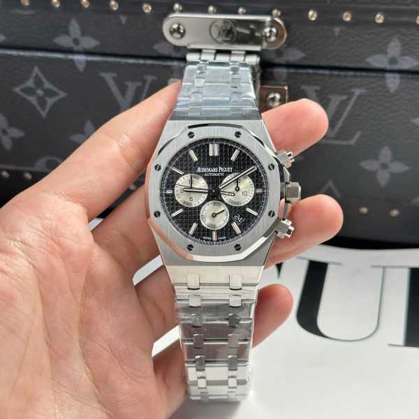 Audemars Piguet Replica Watch Royal Oak 26331 Chronograph Dial Black 41mm - Image 2