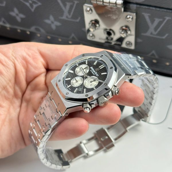 Audemars Piguet Replica Watch Royal Oak 26331 Chronograph Dial Black 41mm - Image 11