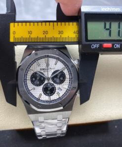 Audemars Piguet Copies Watches Royal Oak 26331 Chronograph Dial White 41mm